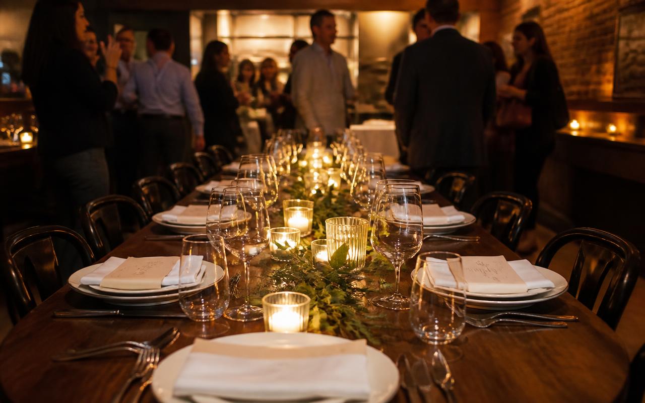 Private roundtable dinner in New York City for legal marketing and BD leaders